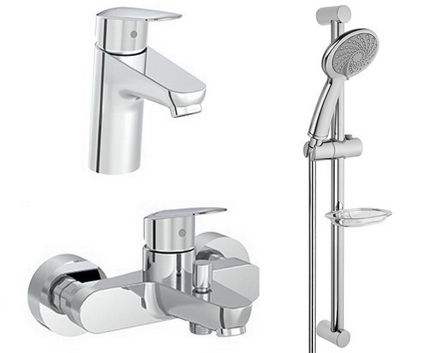 смеситель для ванны VITRA FLOW ROUND - комплект